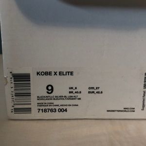 Kobe X elite